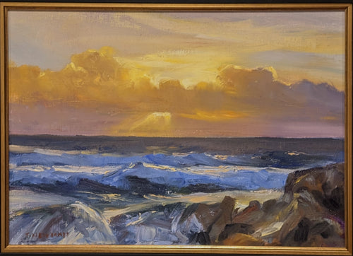Golden hour - Oil - Trevor Newman
