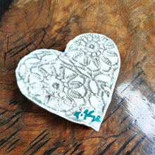 Load image into Gallery viewer, Porcelain paper clay dish  - Tatty K