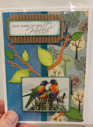 Greeting card - Hello - Kaye Esplin