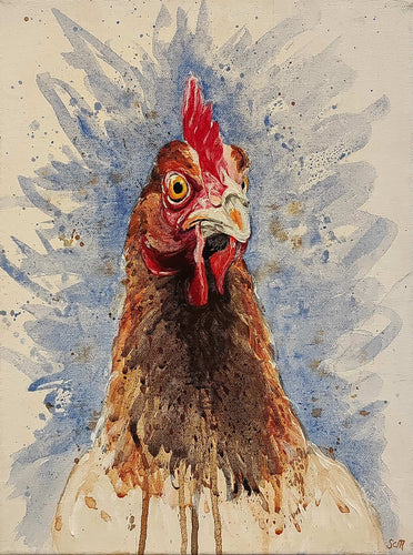 Impeckable - Acrylic on canvas - Sarah Charlotte