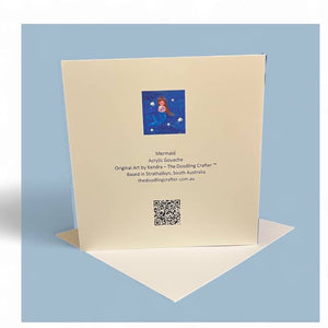Greeting Card - Mermaid - Kendra Chang