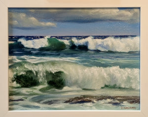 On the break - Oil- Trevor Newman