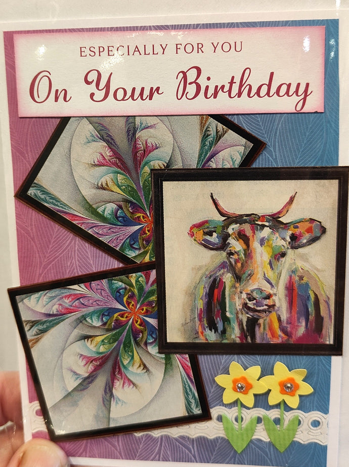 Greeting card - On your birthday- Kaye Esplin