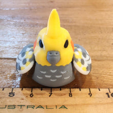 Load image into Gallery viewer, Articulated 3D printed Pearl Cockatiel