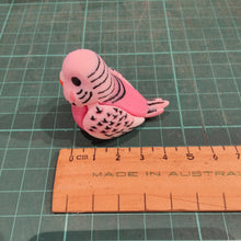 Load image into Gallery viewer, Articulated 3D printed pink Budgerigar