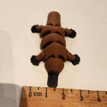 Load image into Gallery viewer, Mini articulated 3D printed platypus