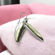 Load image into Gallery viewer, Sterling Silver Spoon Bowl Earrings – High-Shine Elegance