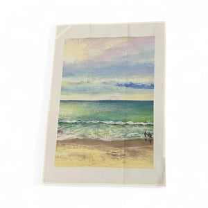 Organic cotton tea towel - Port Willunga