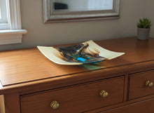 Load image into Gallery viewer, Python Pool - glass platter - Christine Byrne