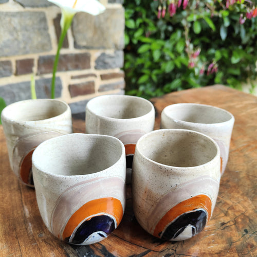 Dimple Mug - Rainbow- Lynne Asquith