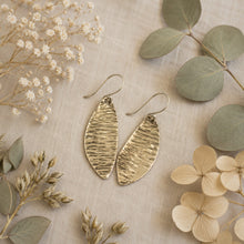 Load image into Gallery viewer, Riverstone Sterling silver earrings - Silver Rose Jewellery