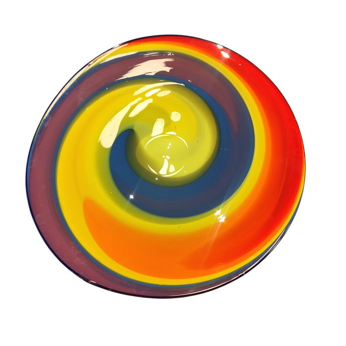 Rainbow Round Platter - Tim Shaw