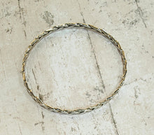 Load image into Gallery viewer, Sterling Silver Plaited Bangle – Rob Morrison