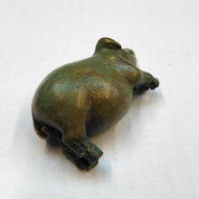 Load image into Gallery viewer, Pig Snoozing- bronze miniature by Silvio Apponyi