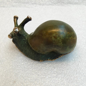 Bronze Sculpture - Snail - 10/50 by Silvio Apponyi