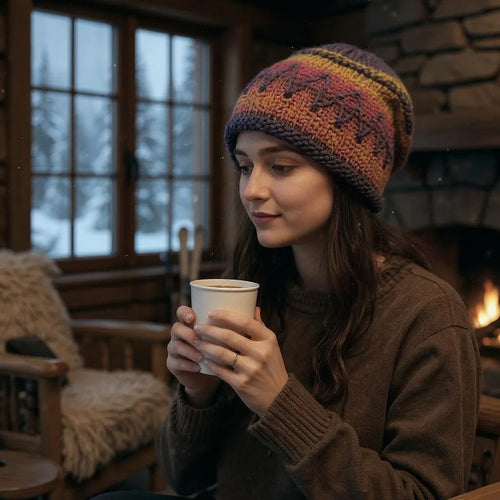 Hand knitted hat #147 - Loris Abercrombie