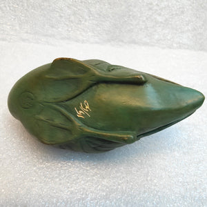 Miniature Bronze Sculpture - Whistling Duck- 15/50 by Silvio Apponyi