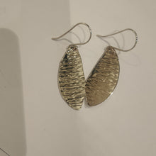 Load image into Gallery viewer, Windblown Grass Sterling Silver Earrings - Silver Rose Jewellery