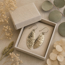 Load image into Gallery viewer, Windblown Grass Sterling Silver Earrings - Silver Rose Jewellery