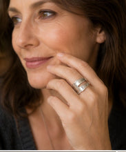 Load image into Gallery viewer, TH Marthinsen Vintage Norwegian Silver Ring - Silver Rose Jewellery