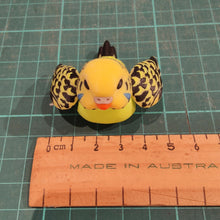 Load image into Gallery viewer, Articulated 3D printed green and yellow Budgerigar