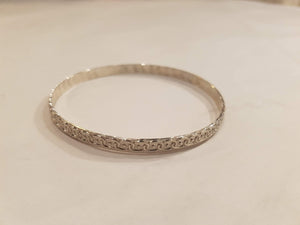 Sterling Silver Bangle - New-Jewellery-Atelier Crafers 
