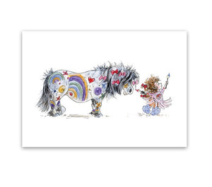 Greeting Card - Painted Pony - Mandy Foot