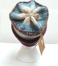 Load image into Gallery viewer, Hand knitted hat with button #86 - Loris Abercrombie