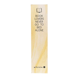 Book Lover | wooden bookmark-Stationery-Atelier Crafers 