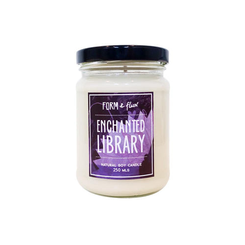 Enchanted Library | candle 250ml - 25+ hr burn time-Homewares-Atelier Crafers 