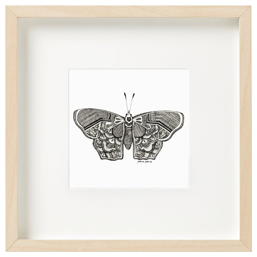 Hanguk - in Butterfly - unframed mini print-Homewares-Atelier Crafers 