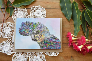 Greeting Card - Colourful Cockatoo - Zinia King-Homewares-Atelier Crafers 
