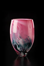 Load image into Gallery viewer, Turkish Meadow Flower Vase -Tim Shaw Glass Artist