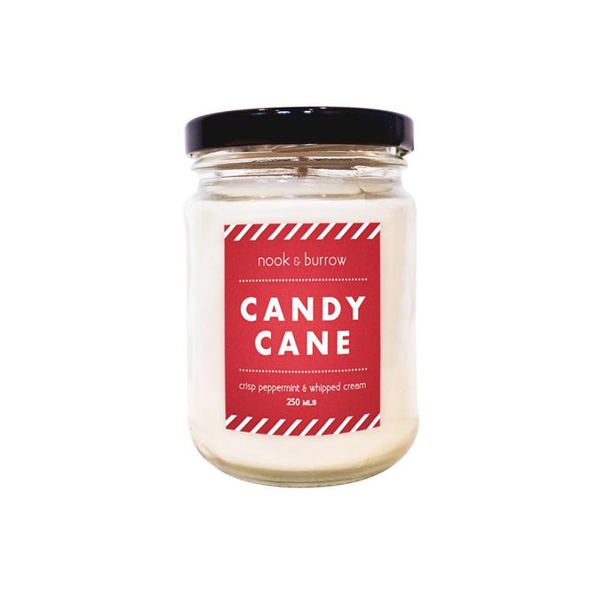 Candy Cane | candle 250ml - 25+ hr burn time-Homewares-Atelier Crafers 