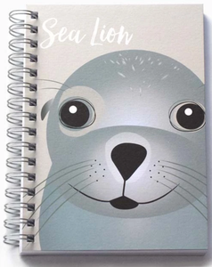 Sea Lion Wire Bound Journal- Gilli Graphics