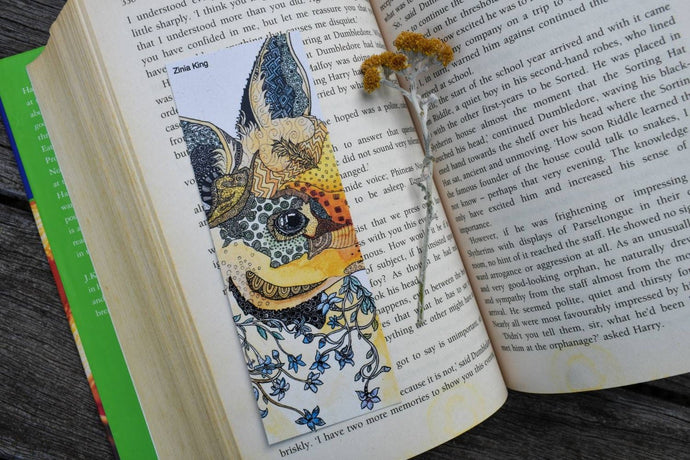 'Swamp Wallaby' Bookmark-Stationery-Atelier Crafers 