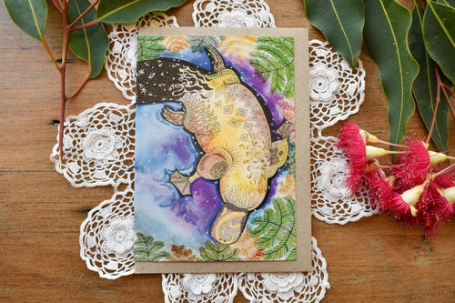 Greeting Card - Platypus Dreams by Zinia King-Homewares-Atelier Crafers 