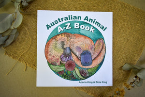 Australian Animal A-Z Book - Zinia King
