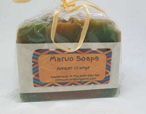 Man Soap - Amber and Orange-Bath & Body-Atelier Crafers 
