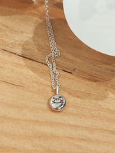 Load image into Gallery viewer, Zodiac Pebble Pendant - Recycled Sterling Silver - Silver Rose Jewellery