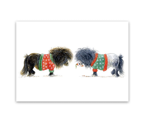 Christmas Card - Christmas Jumpers - Mandy Foot