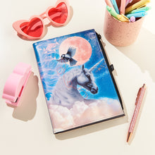 Load image into Gallery viewer, Reusable Zipped Journal - Be a Unicorn in a field of horses - Bianca Smith