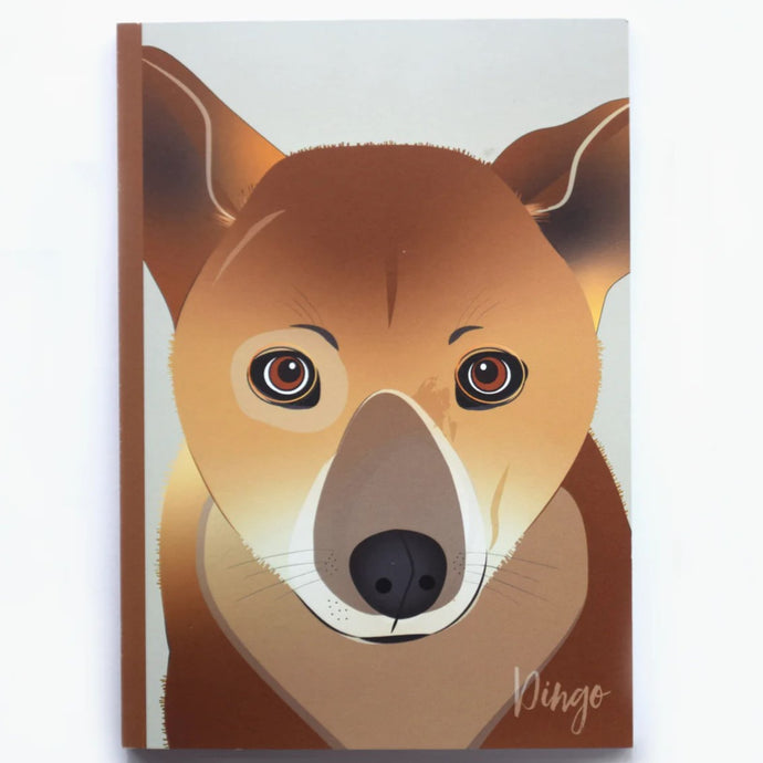 Dingo Journal (A5 lined). Printed on Certified Sustainable Paper