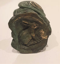 Load image into Gallery viewer, Miniature Bronze Sculpture - Eagle with Hare - 3/50 by Silvio Apponyi