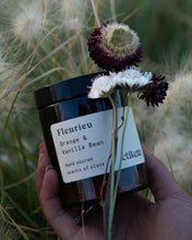 Load image into Gallery viewer, Fleurieu in Orange &amp; Vanilla Bean ~ Soy Candles - Etikette