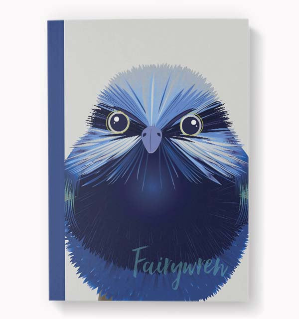 Fairywren Journal (A5 lined). Printed on Certified Sustainable Paper
