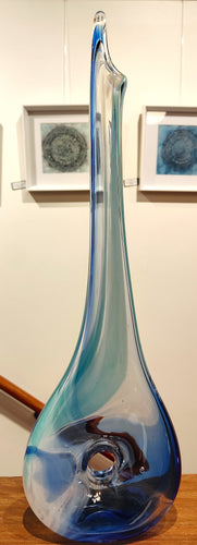 Hoop Vase #2 - Tim Shaw Glass Artist