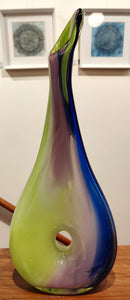 Hoop Vase #3 - Tim Shaw Glass Artist