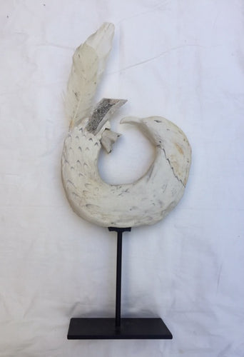 Bird Series 1 - Ceramics and mixed media assemblage by Suzi Windram