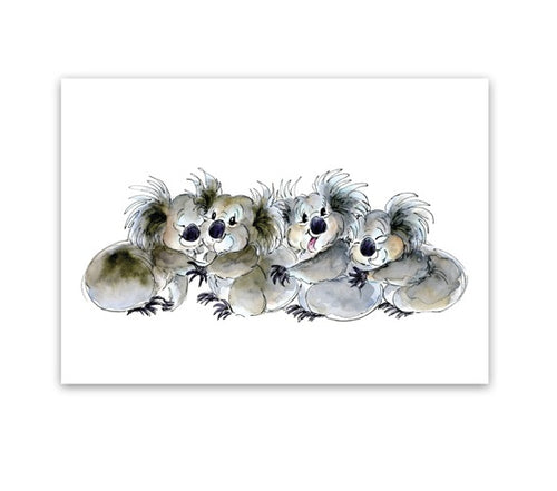 Greeting Card - Koala Hugs-Homewares-Atelier Crafers 